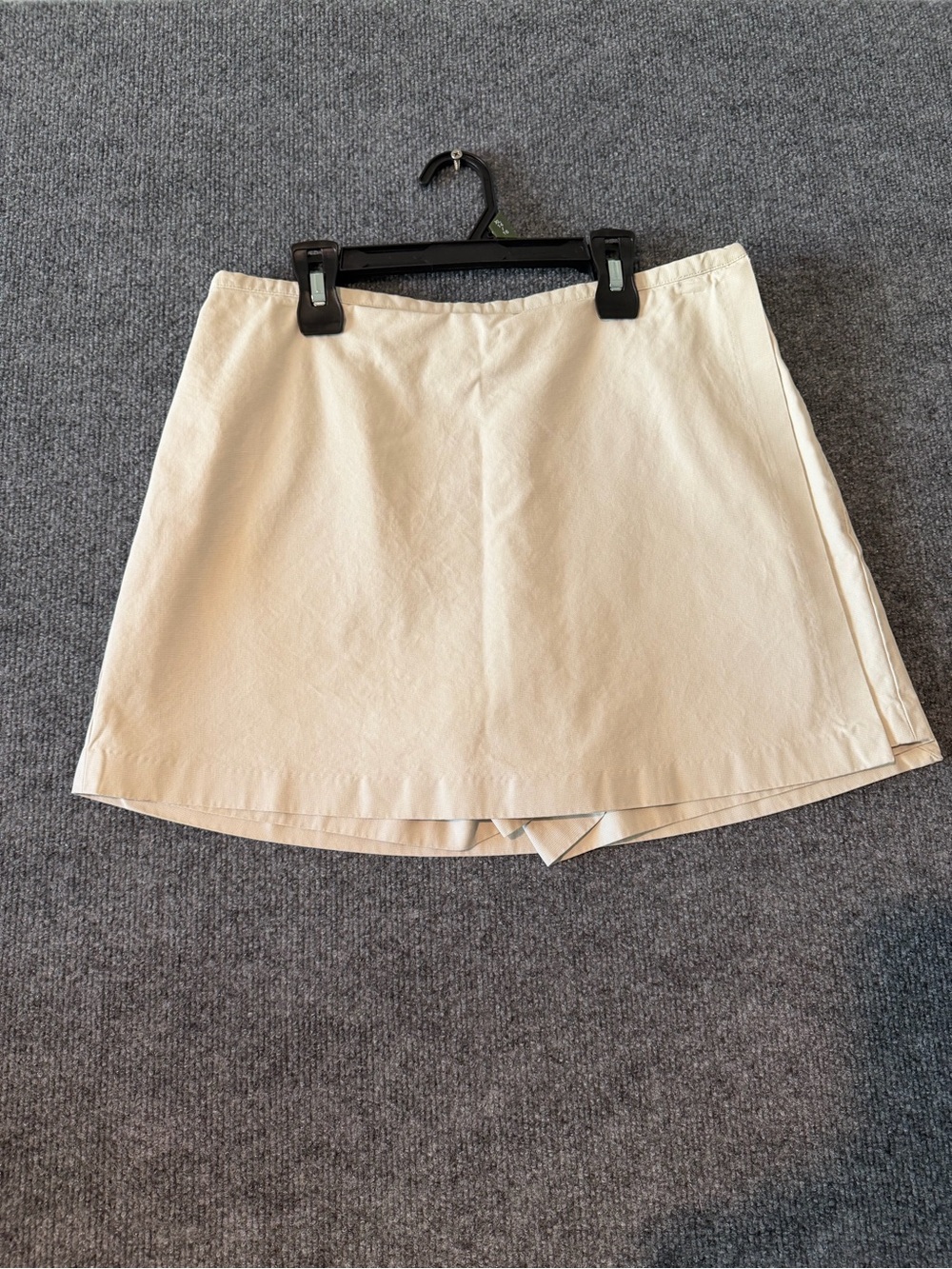GAP 100% Corton Cream Women's Skort